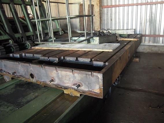 T-slot Table 8200 x 2230 mm