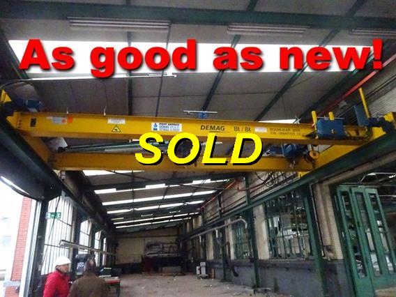 Demag DH 8 ton + 8 ton x 8300 mm