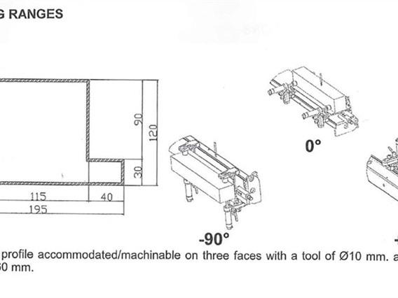 Fom Ares 30 X: 2600 - Y: 250 - Z: 180 mm CNC