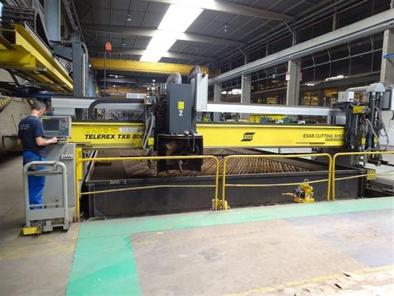 Telerex Esab - Telerex TXB 8000 6100 x 40 000 mm | Gas cuttingmachines (gas ...
