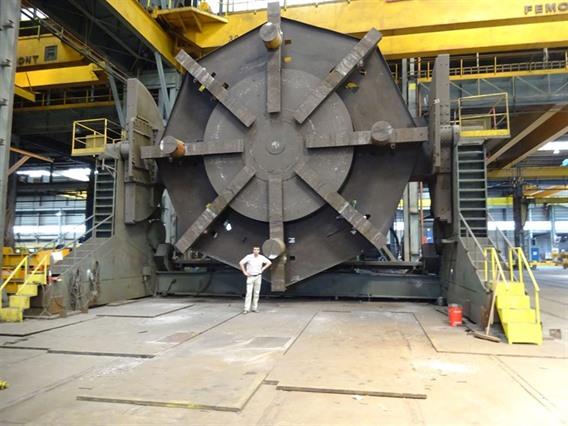 Unique Readco 300 ton positioner