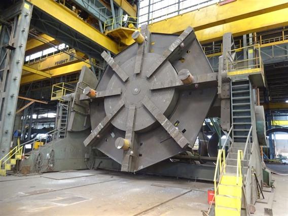 Unique Readco 300 ton positioner