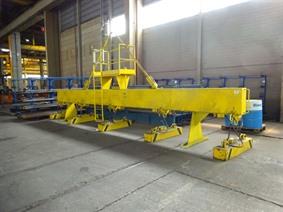 Demag magnetic plate hoist 15 ton, Conveyors, Overhead Travelling Crane, Jig Cranes