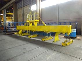 Demag magnetic plate hoist 15 ton, Ponts Roulants, Palans & Grues