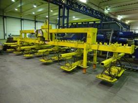 Geldof pneumatic plate hoist 14 ton, Conveyors, Overhead Travelling Crane, Jig Cranes