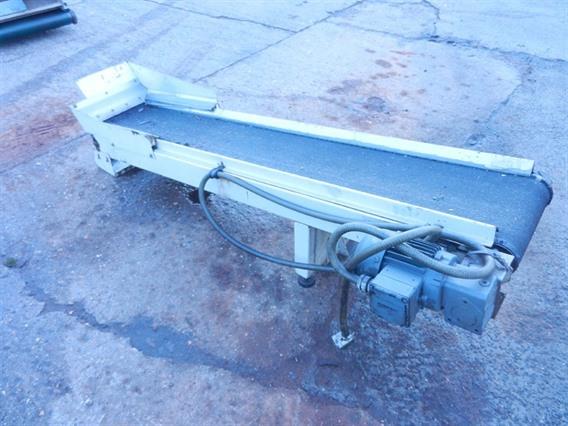 Scrap conveyor 1800 x 240 mm