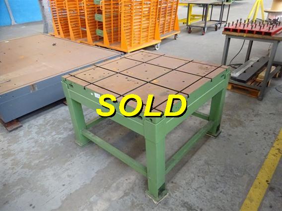 T-slot Table 1000 x 1000 mm