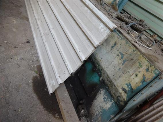 Ilma corrugated plates 1280 x 2,5 mm