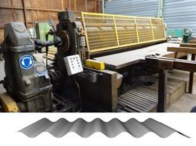 Eichener corrugated sheets 3700 mm, Decoiling + / or Roll forminglines