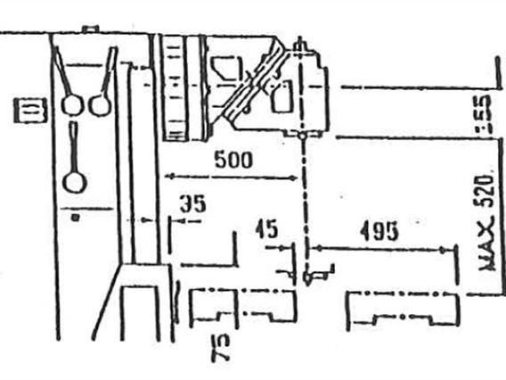 Microcut UH1250 X: 1250 - Y: 540 - Z: 520 mm