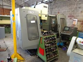 Eumach MC-1300P X: 1350 - Y: 610 - Z: 610mm, Vertikale bewerkingscentra CNC