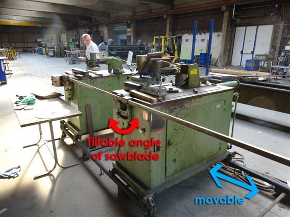 Eisele ZMS D double door frame saw