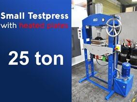 Arlo press heated plates 25 ton, Presse con telaio a H