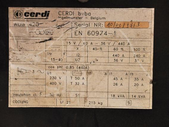 Cerdi 440 amp