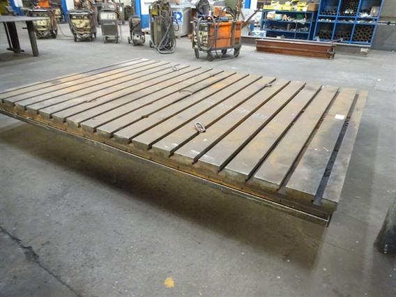 T-slot Table 3630 x 2600 mm