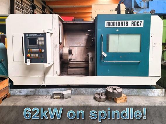 Monforts RNC 7 Ø 720 x 1500 mm CNC - HARD TURNING MACHINE, Torni CNC