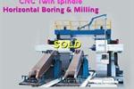 Daewoo HKDB 130P CNC duplex boring/milling