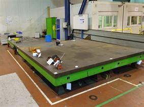 Welding table 3500 x 1700 mm, Bancs & Taques de soudure