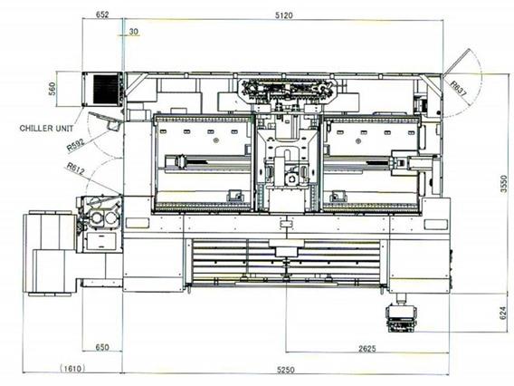 Mazak VTC 820/30 X: 3000 - Y: 820 - Z: 720mm CNC