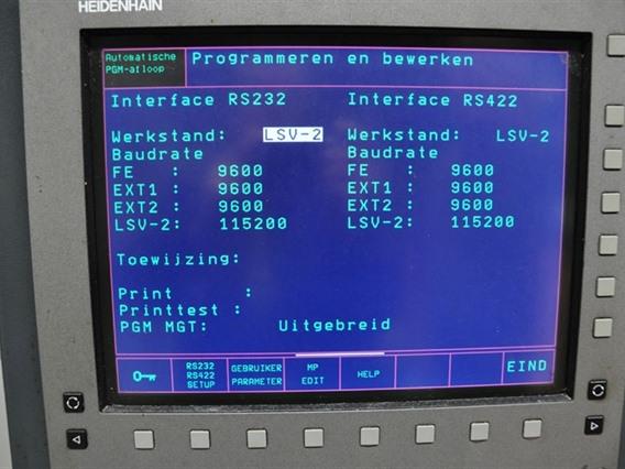 SHW UFZ 6L X: 8000 - Y: 1600 - Z: 1500mm CNC