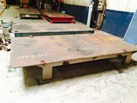 Welding table 3200 x 1730 mm, Mesas y bancadas de soldadura