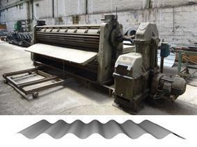 Eichener Transverse Barrel Corrugation Machine 3700 mm, Decoiling + / or Roll forminglines