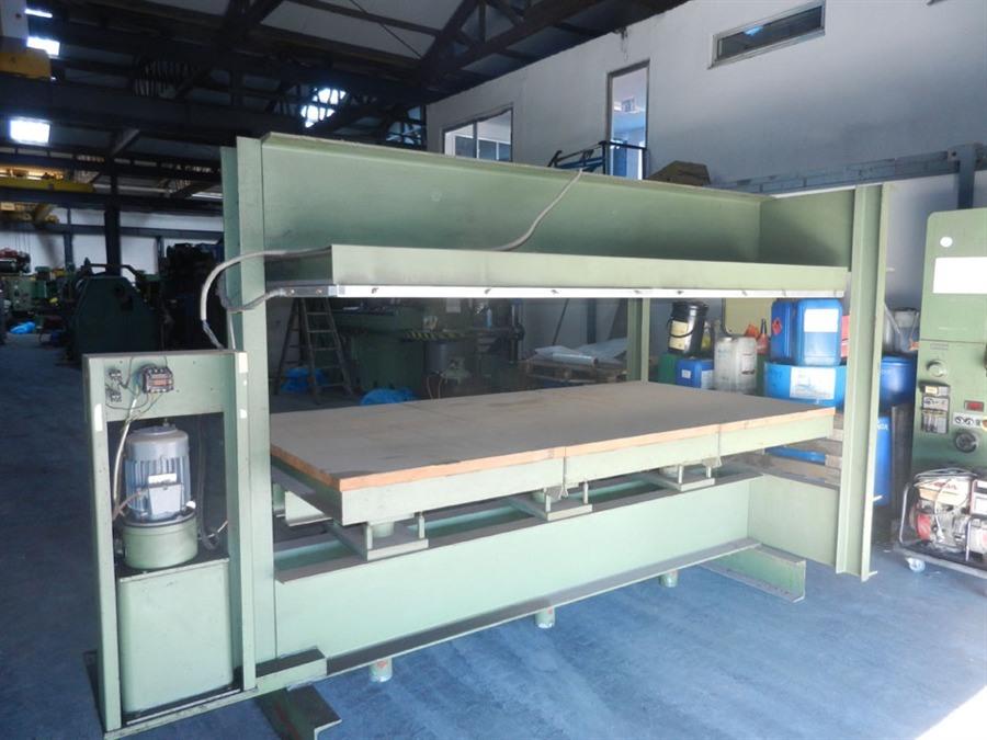 Used Warm & cold flow forming presses, Schubert - heated panel press 45 ...