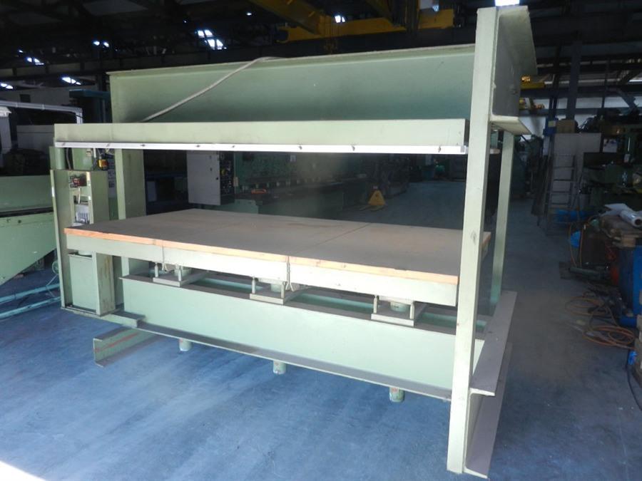 Used Warm & cold flow forming presses, Schubert - heated panel press 45 ...