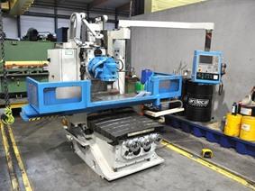 Kiheung Point U3 X: 1200 - Y: 600 - Z: 550 mm CNC, Bed milling machines with moving table & CNC