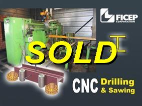 Ficep CNC drilling & sawing, Linea di perforazione e segatura