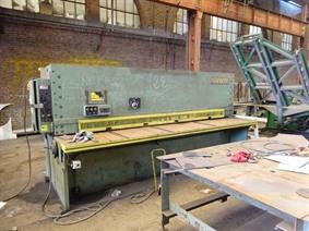 Safan HVS 3100 x 13 mm, Hydraulische Plaatscharen & Guillotinescharen