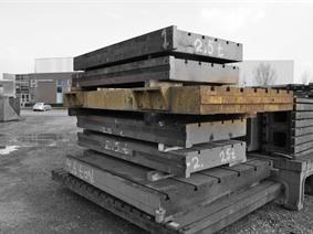 T-slot Table 3800 x 1945 mm, Bancs & Taques de soudure