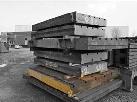 T-slot Table 2650 x 2525 mm, Bancs & Taques de soudure