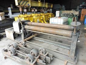 ZM 2100 x 8 mm, Rollenwalsmachines & Platenwalsmachines