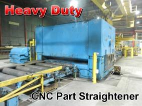 WMW part straightener 3200 x 40 mm CNC, Coiler straightening machines