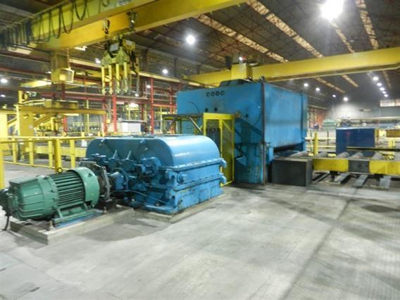 WMW part straightener 3320 x 40 mm CNC