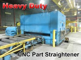 WMW part straightener 3500 x 40 mm CNC, Richtwalsen voor bandmateriaal