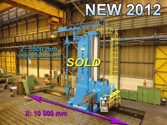 Poreba WFA200/Skoda X: 10000 - Y: 1200 - Z: 5500mm CNC