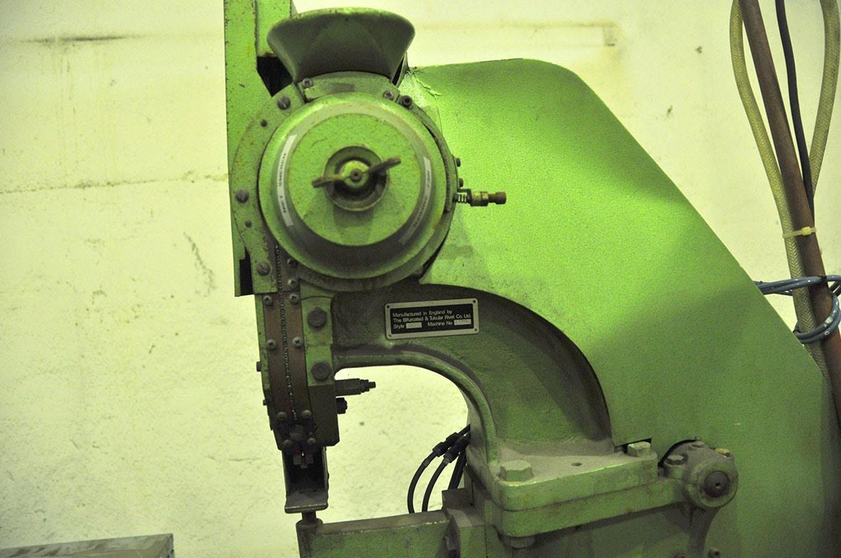 Aylesbury - Style 120 - rivet setting machine | Open gap presses, N° 9336