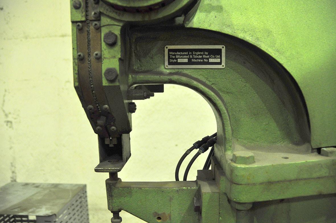Used Open gap presses, Aylesbury - Style 120 - rivet setting machine N ...