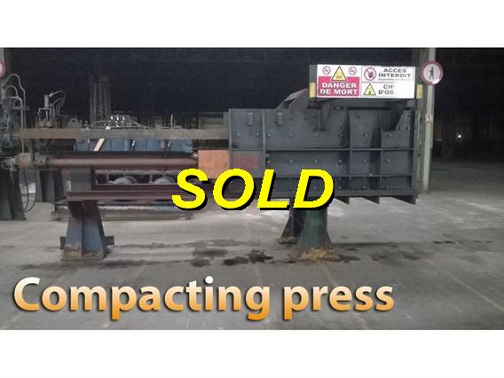 Lindemann Scrap balling press - 150 ton