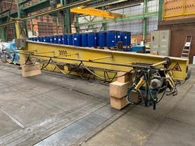 Demag jib crane 3 ton, Rolbruggen, Bovenloopkranen, Takels & Kranen