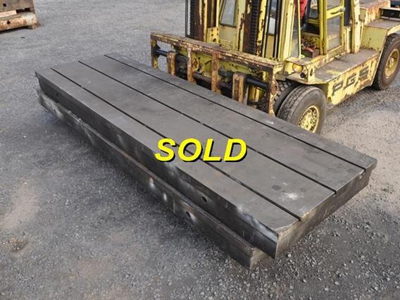 T-slot Table 5000 x 1500 mm