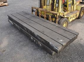 T-slot Table 5000 x 1500 mm, Bancs & Taques de soudure