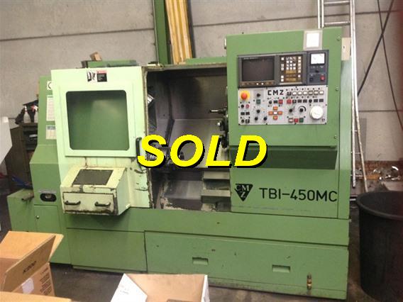 CMZ TBI-450MC Ø 450 x 500 mm CNC