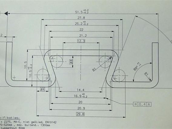 Dreistern rollforming line