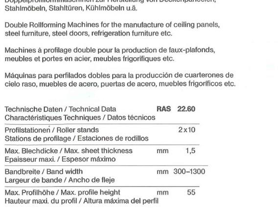 Ras 22.60 1300 x 1,5 mm