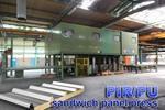 Wemhörner VSF 600 ton sandwich panelpress