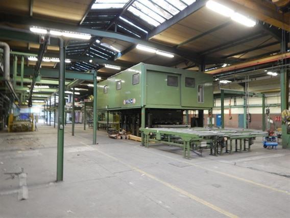 Wemhörner VSF 600 ton sandwich panelpress