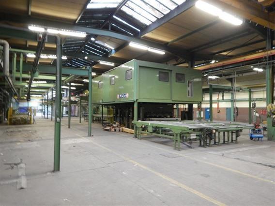 Wemhörner VSF 600 ton sandwich panelpress